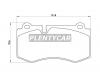 BREMBO P50074 Колодки тормозные передние