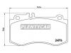 BREMBO P50087 Колодки тормозные P50087