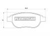 BREMBO P61068 Комплект тормозных колодок, дисковый тормоз