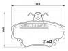 BREMBO P68008 Комплект тормозных колодок, диско