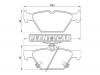 BREMBO P78026 Колодки тормозные комплект Re