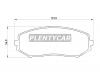 BREMBO P79018 Колодки тормозные передние