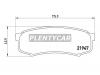 BREMBO P83024 Комплект тормозных колодок, диско