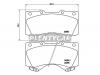 BREMBO P83107 КОЛОДКИ ТОРМОЗНЫЕ ДИСКОВЫЕ ПЕР.