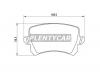BREMBO P85109 Колодки тормозные дисковые задние