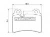 BREMBO P85111 Колодки торм.зад.