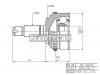 HDK HO055A50 ШРУС HO-55A50