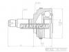 HDK HO056A50 ШРУС HO-56A50