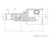 HDK INFU02 Шрус внутренний SUBARU IMPREZA GE/GH