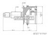 HDK MI057A47 Шрус наружный MITSUBISHI L200/TRITON KB4T/KB9T 05-/PAJERO SPORT KH8W 08-