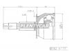 HDK NI114 ШРУС внешний NI-114