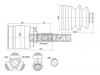 SAT NI-710 ШРУС ВНУТРЕННИЙ NISSAN SUNNY B1# 90-04/P