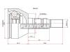 SAT OP012 Шрус наружний OPEL ASTRA H 04-10ZAFIRA B 05-11