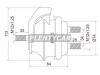 SAT ST1236070040 Подушка двигателя FR TOYOTA MARK2,VEROSSA 1GFE 00-