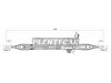 SAT ST-MR333500 Рейка рулевая MMC L200 05-/PAJERO/MONTERO SPORT KG/KH# 08- LHD