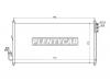 SAT ST-NS77-394-0 Радиатор кондиционера NISSAN MURANO #Z50  03- 08