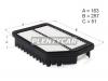 HOSU HSAF0014 Фильтр воздушный KIA CEED 12-
