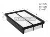 HOSU HSAF0018 Фильтр воздушный MAZDA 626 97-02/MAZDA 6 02-