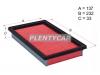 HOSU HSAF0022 Фильтр воздушный NISSAN AD/WINGROAD Y12 05-/BLUEBIRD SYLPHY G11 05-/NOTE E11 05-/TIIDA C11 04-