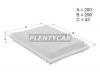 HOSU HSAF0032 Фильтр воздушный TOYOTA CAMRY ACV40 2AZ 06-/CAMRY/HYBRID ##V50 1AZ/2ARFE 11-/LEXUS ES250/350/300H 2A