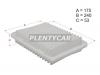 HOSU HSAF0038 Фильтр воздушный TOYOTA COROLLA/AURIS/HYBRID #ZE15# 1ZRFE/4ZZFE/1NRFE/1ZRFAE/2ZRFAE 06-/COROLLA #E18