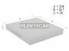 HOSU HSCF0040 Фильтр салона NISSAN PRIMERA P12 01-08/ALMERA 01-05