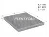 HOSU HSCF0058 Фильтр салона TOYOTA AVENSIS AZT25# 03-08/COROLLA 01-07 -угольный