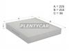 HOSU HSCF0069 Фильтр салона VOLKSWAGEN POLO SEDAN 10-/SKODA FABIA 09-/AUDI A1 11-