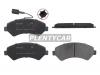 BAIKOR BKBR0014 Колодки тормозные (Спереди) Peugeot Boxer 06- / Citroen Jumper 06-