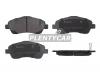 BAIKOR BKBR0039 Колодки тормозные (Спереди) Toyota Avensis (T250) 03-08 / Corolla Verso 04-09