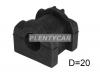 BAIKOR BKSB0018 Втулка стабилизатора Mitsubishi ASX 10-16 / Lancer 07-17 / Outlander 05-12 / Citroen C4 Aircross 12-