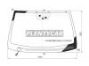 XYG 4154AGNBLHMOVLFWHX Стекло лобовое с обогревом щеток + дд +дз HYUNDAI GRAND SANTA FE 13-