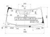 XYG NI-Y62-VCSHLFW/H/X Стекло лобовое с обогревом щеток в клей NISSAN PATROL/INFINITI QX56 10-
