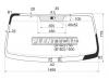 XYG TERRACANLFW/X Стекло лобовое в клей HYUNDAI TERRACAN 01-07