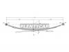 ЧМЗ 600804NS291210110 Коренной лист рессоры NISSAN NAVARA 05-