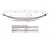 ЧМЗ 600805FD291210110 Коренной лист рессоры FORD RANGER/MAZDA B-SERIES 98-06
