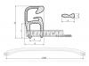 FLEXLINE FL2498BB Молдинг лобового стекла VOLKSWAGEN POLO 3D5D4D