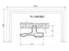 FLEXLINE FL2683BZ Молдинг лобового стекла LEXUS ES350 06-