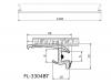 FLEXLINE FL3304BT Молдинг лобового стекла BMW X3 F25 10-