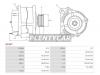 AS-PL A0147 Генератор FIAT DUCATO 2## 02- 14V 140A