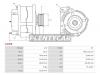 AS-PL A2008 Генератор NISSAN TEANA J31 07-/MURANO Z50 02-08 VQ23DE/VQ35DE 12V 110A
