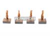 AS-PL BSX157158 Щетка генератора/стартера 4 шт. CITROEN JUMPER III 06- P22DTE/FIAT DUCATO 15 2.3 06-