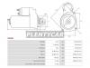 AS-PL S0485 Стартер Ford Fiesta 88-19 / Focus 98- / Fusion 05-12 / Mondeo 07-15 / Mazda 121 91-96 (1,4 kW/ Z=10)