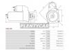 AS-PL S3012PR Стартер Renault Logan 04- / Dacia Logan 04-08 / LADA Largus 12-21 / Renault Clio 98-09 / Kangoo 97-1