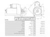 AS-PL S5210 Стартер Nissan AD 06- / Juke 10-20 / March 02-10 / Note 05-20 / Renault Kaptur 16-20 / Nissan Bluebi