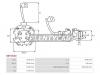 AS-PL SBH0020 Щеточный узел cтартера VOLKSWAGEN PASSAT 98-01/AUDI A4 98-08/TOYOTA AVENSIS ##220/NISSAN MICRA #11
