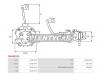 AS-PL SBH6032S Щеточный узел cтартера TOYOTA LAND CRUISER/MARK2 80-97 1GE#/CARINA 82-92 4A/5A