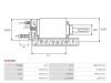 AS-PL SS3058S Втягивающее реле стартера HYUNDAI SOLARIS 11- Z-8