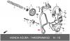 HONDA 14400PMMA02 Ремень ГРМ Honda Civic, Stream, FR-V