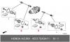 HONDA 42017SXSA11 BOOT SET,INBOARD